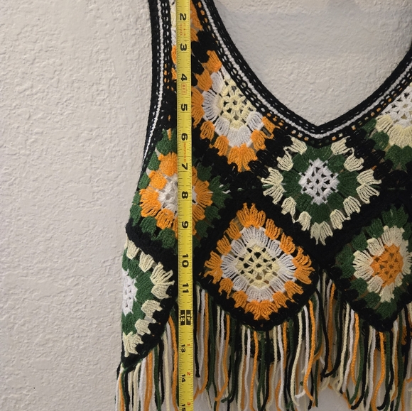 BOHO 70S STYLE TOP - Picture 7 of 9